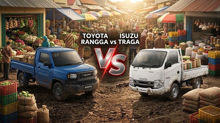 Toyota Rangga vs Isuzu Traga Barlingmascakeb